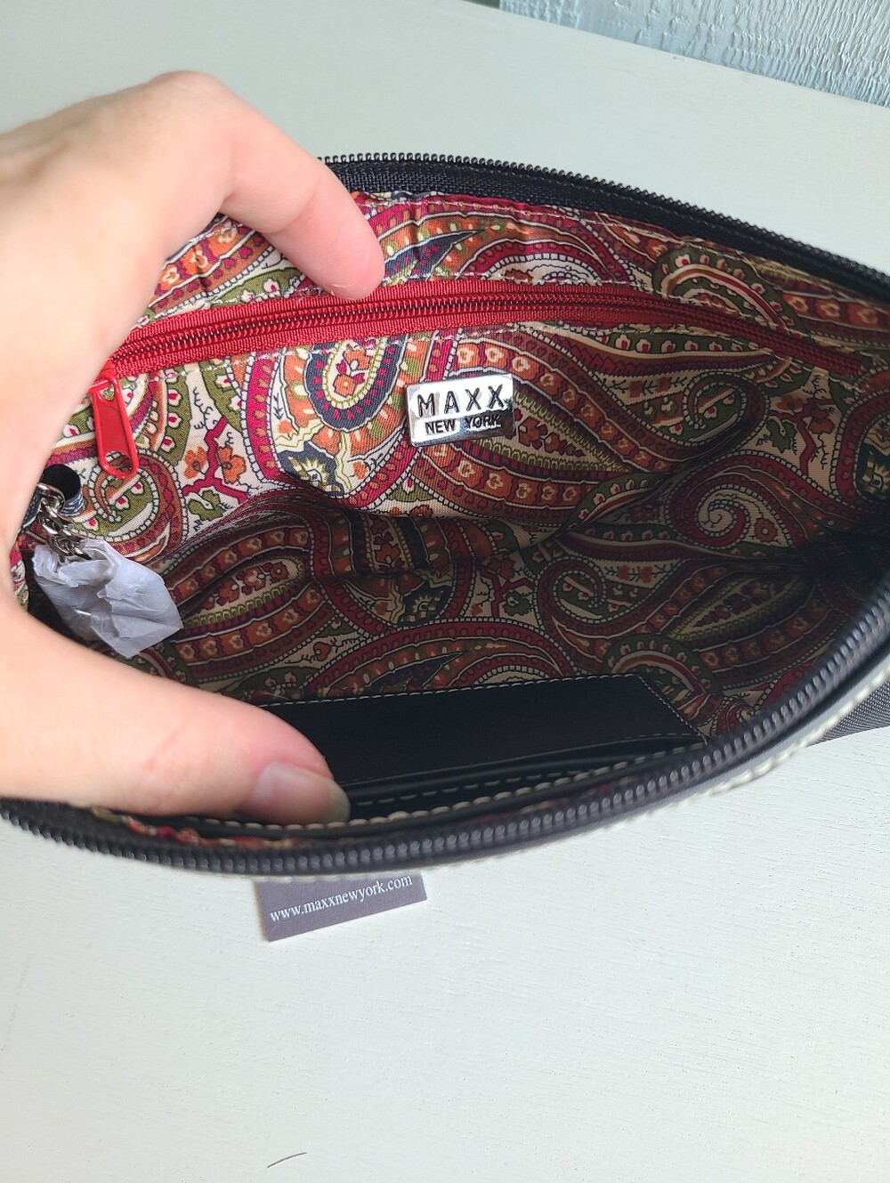 MAXX New York Small Shoulder Bag Purse NWT - Picture 12 of 14